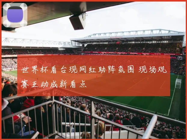 世界杯看台现网红助阵氛围 现场观赛互动成新看点